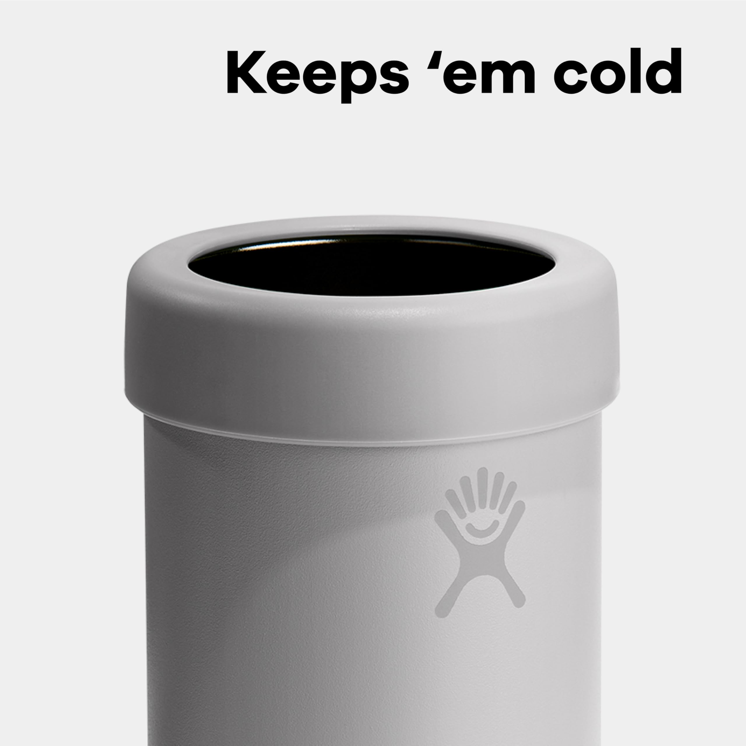 Hydro Flask 12 Oz Cooler for Cans - Can Cooler for Beer or Coffee - Insulated in Capri Blue - Image 5