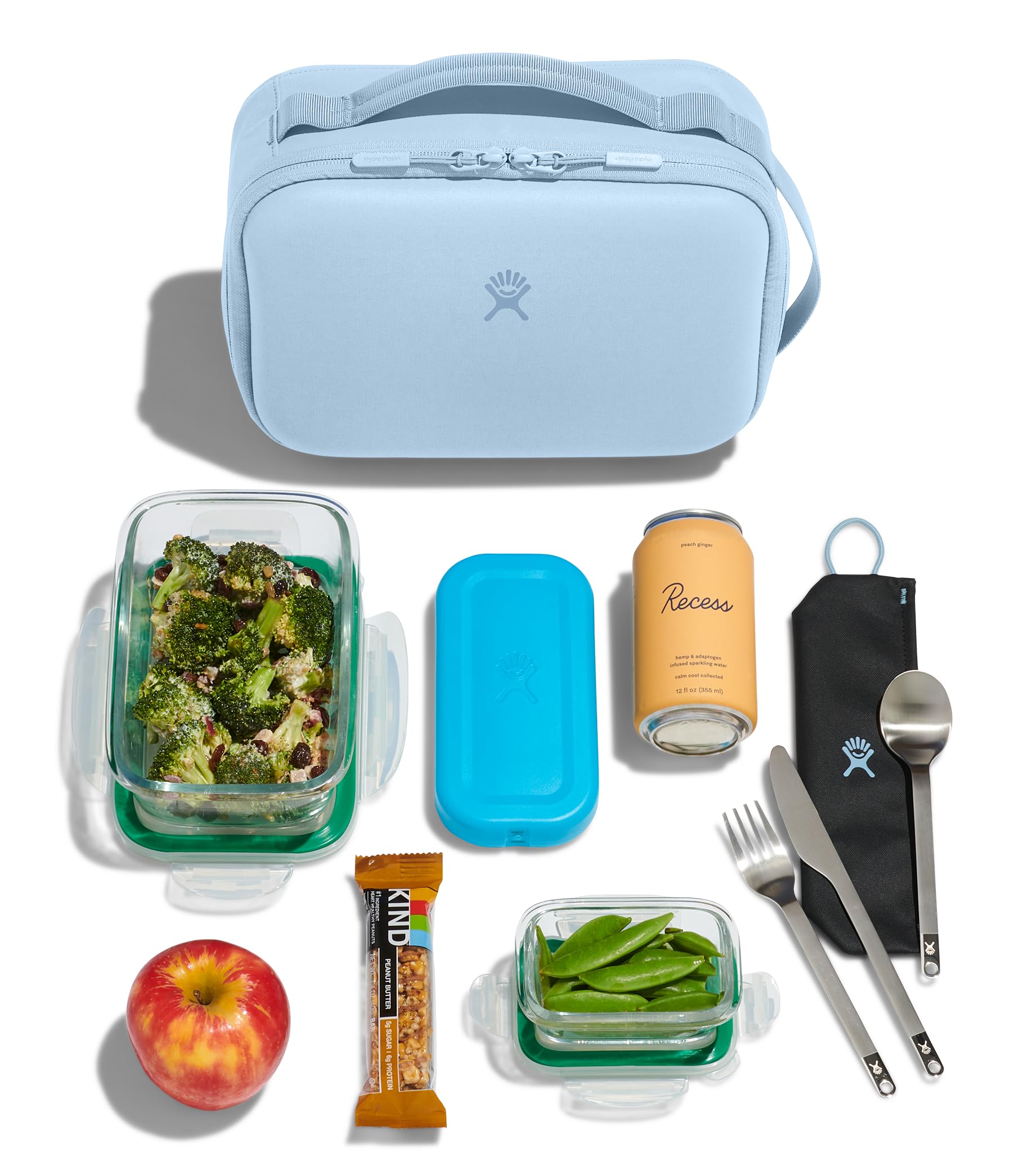 Hydro Flask Carry Out Lunch Box – Insulated Adult Lunch Cooler for Men and Women 5 L Surf Blue - Image 6