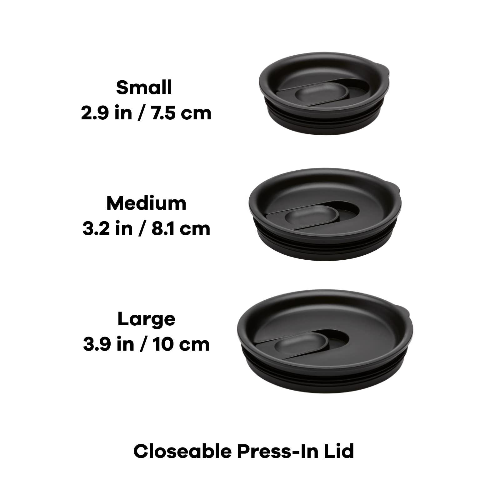 Hydro Flask Press-in Lid - Insulated - Select Size to Fit Your Tumbler or Mug - Image 3